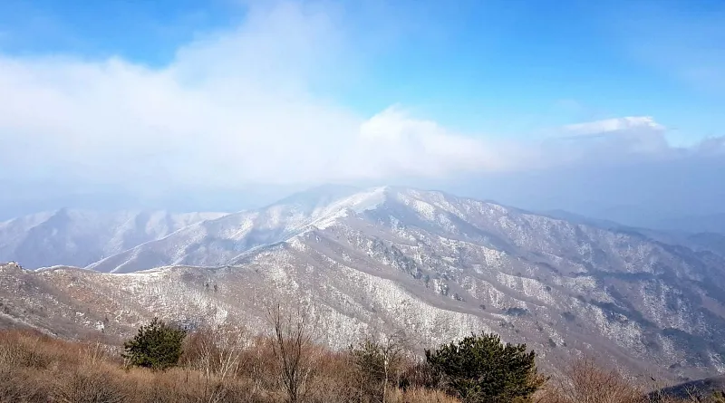 소백산 설경