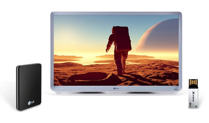 27TN600S LG 룸앤 TV : 편리한 USB 재생 기능