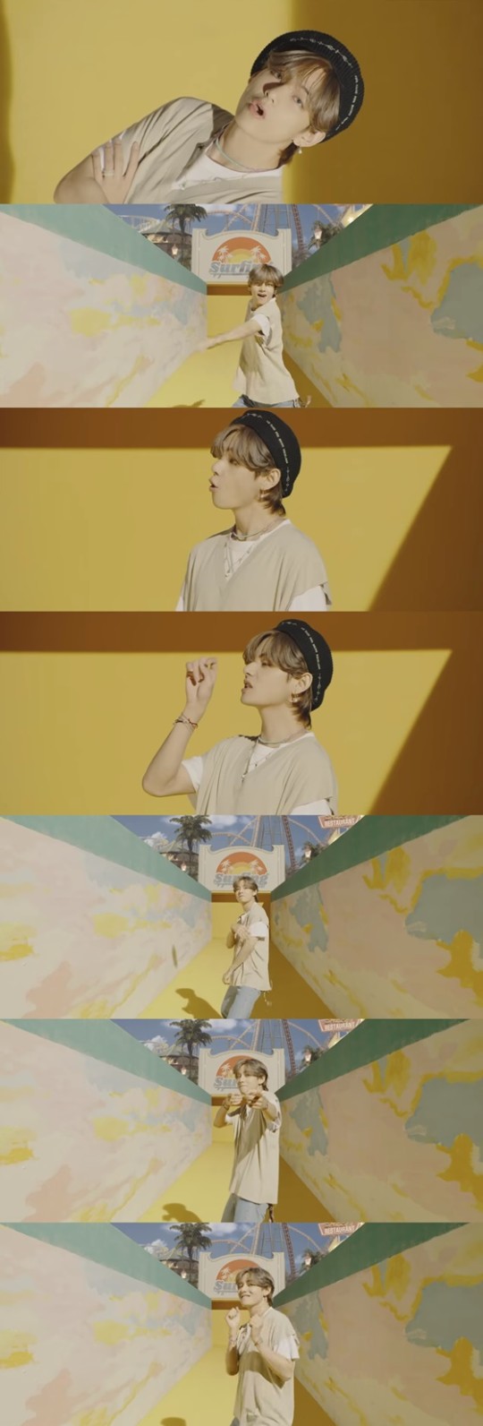  방탄소년단 뷔 'Dynamite' 비사이드 MV서도 매력 폭발, 무대 천재 '디스코킹'