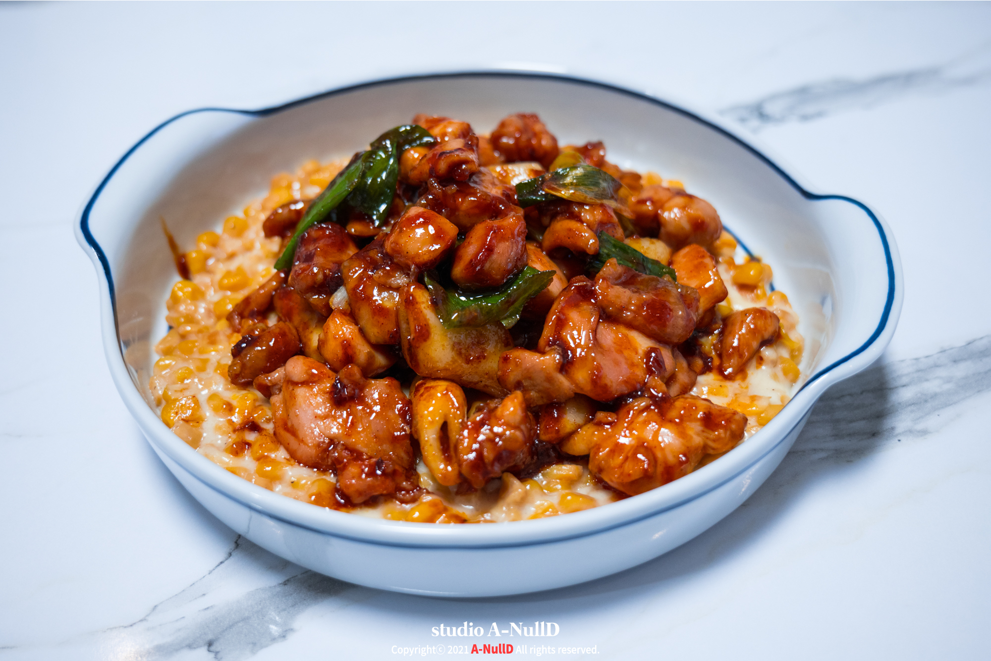  맛도 비쥬얼도 훌륭한 콘치즈바비큐 치킨, 밀키트 추천!