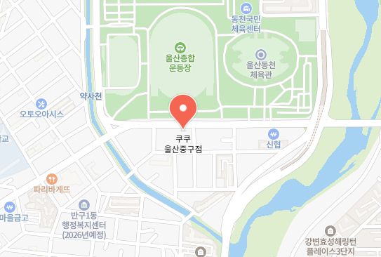 쿠쿠 울산중구점 위치 이미지