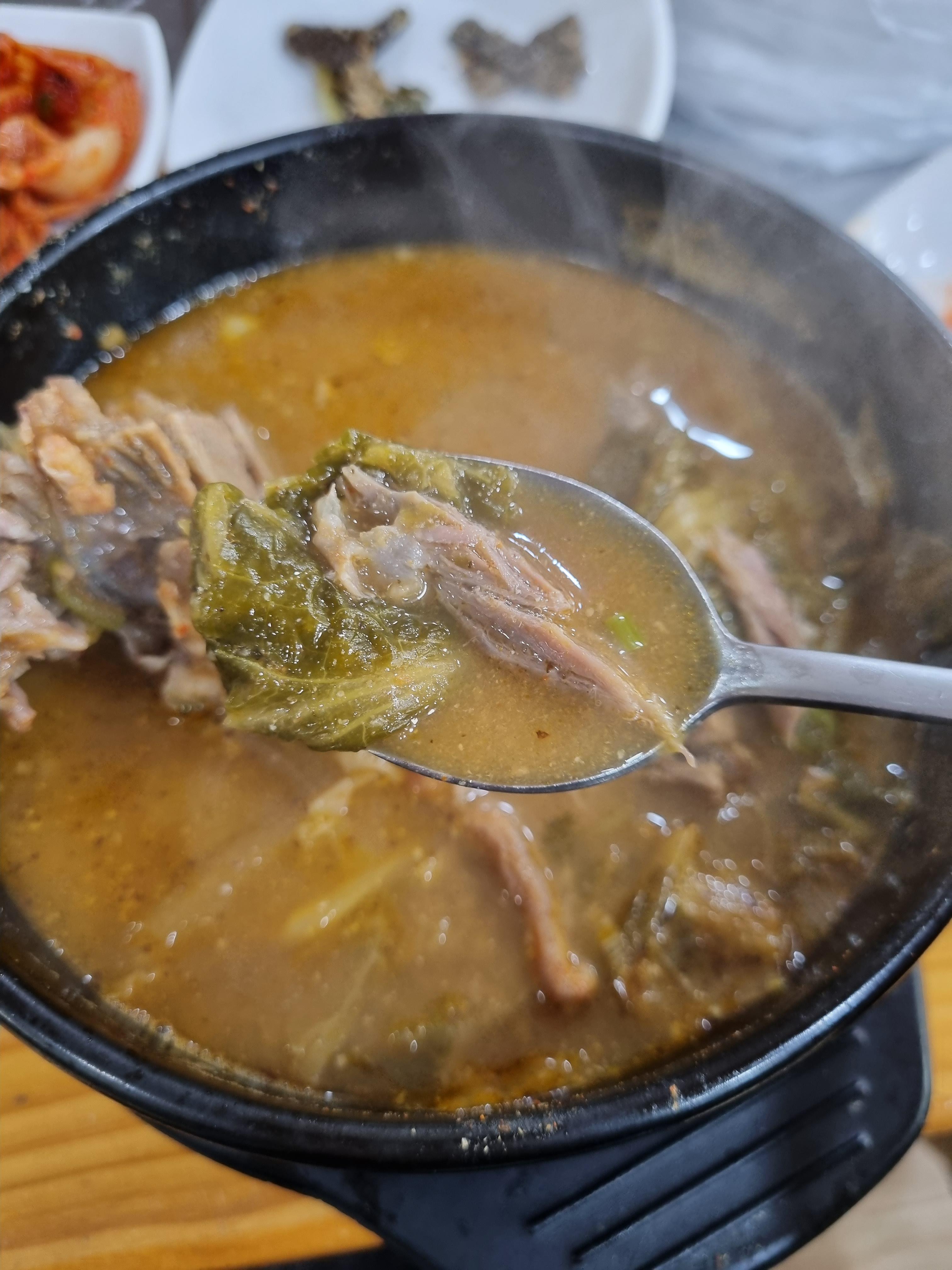 천왕역 한식 맛집 청원감자탕 뼈해장국