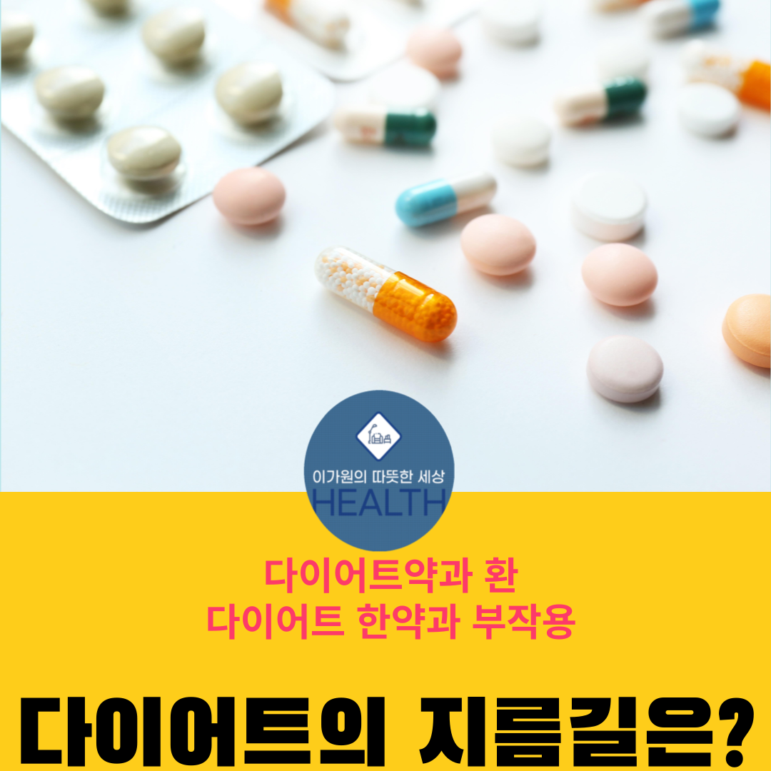  다이어트 한약과 약과 환,  한약 부작용