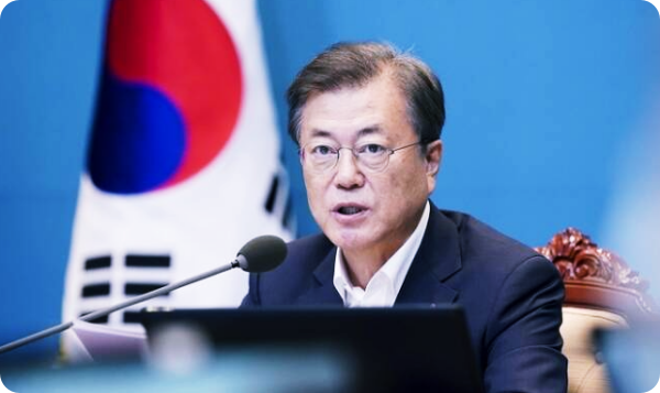  文대통령의 뼈있는 한마디 : 무역의 힘으로 선진국 되었지만 소중한 성과마저 비하하는 사람들 있다