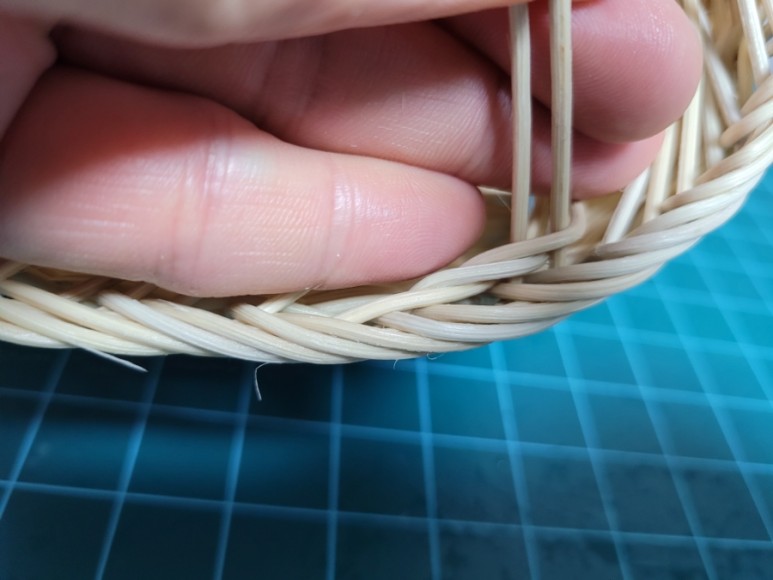 라탄 사각 바구니 만들기 사각바구니 2