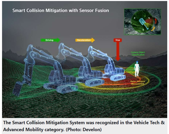 [CES 2024] HD현대 &#39;디벨론&#39;&#44; 혁신상 2관왕 VIDEO: Develon wins two CES 2024 Innovation Awards