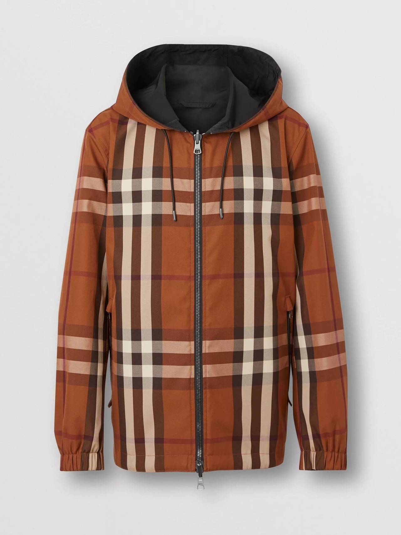  [BURBERRY] 버버리 리버시블 체크 테크니컬 코튼 후드 자켓 80369161