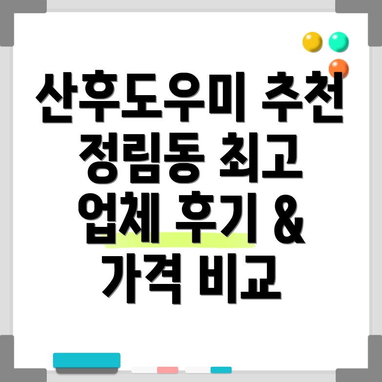 대전 서구 정림동 산후도우미