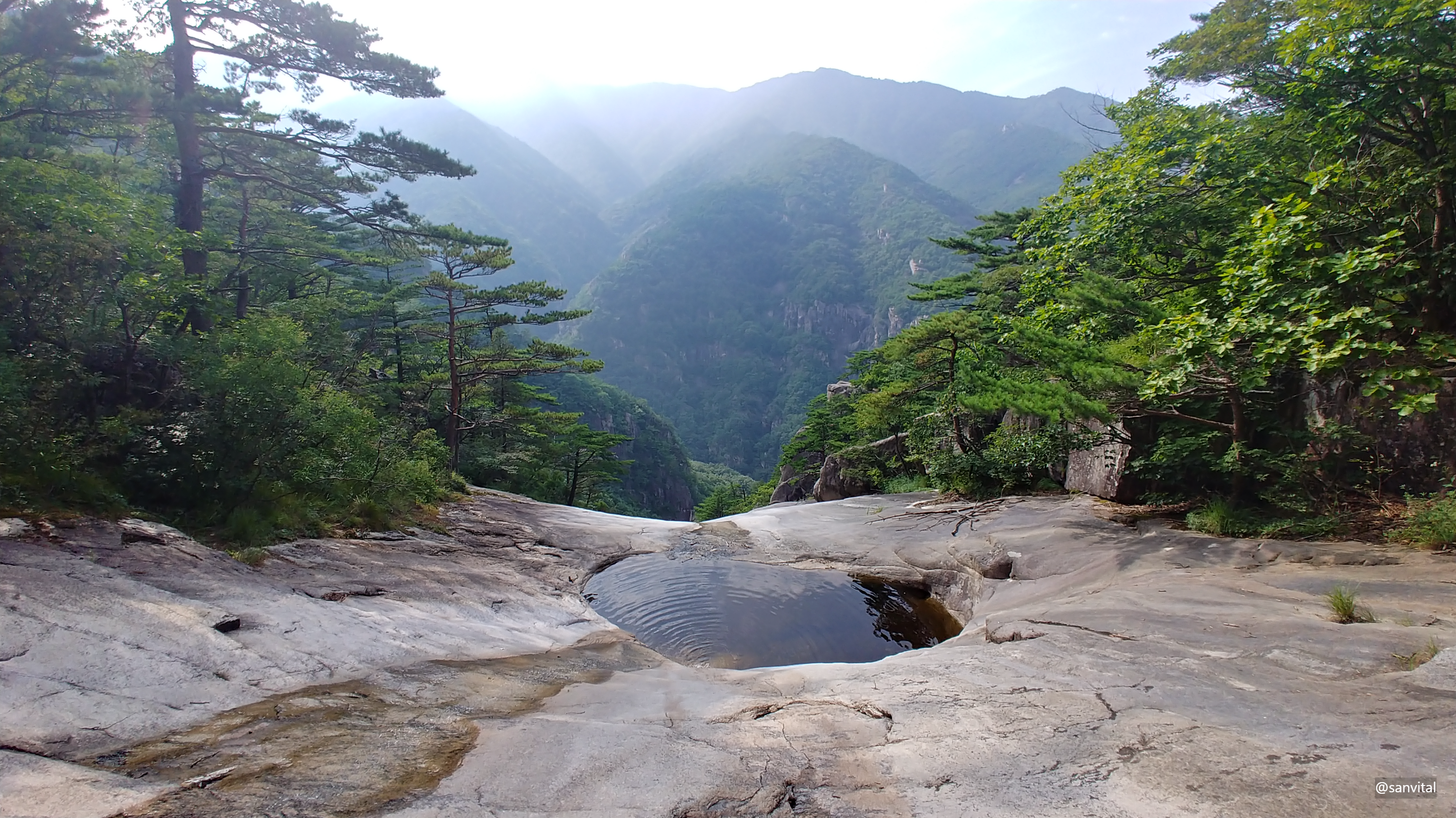 12선녀 산성폭포