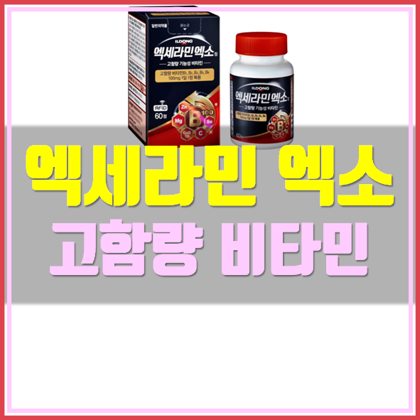  엑세라민 엑소  정 가격 복용법