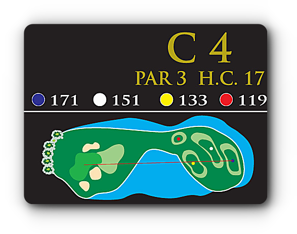 유니랜드CC C코스 4번 홀