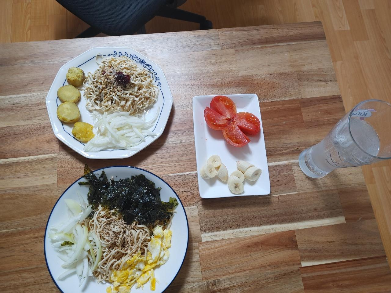  두부면으로 들기름 막국수를? 다이어트 면 추천!!!