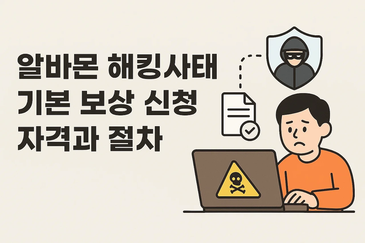 2025년 알바몬 해킹사태, 추가 보상 신청 완벽 가이드 (+유출 확인법)