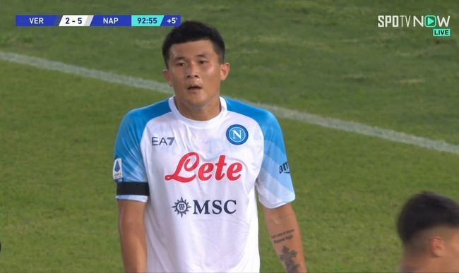  [하이라이트 영상] 김민재 데뷔전 풀타임 나폴리 vs 베로나 5-2 격파!