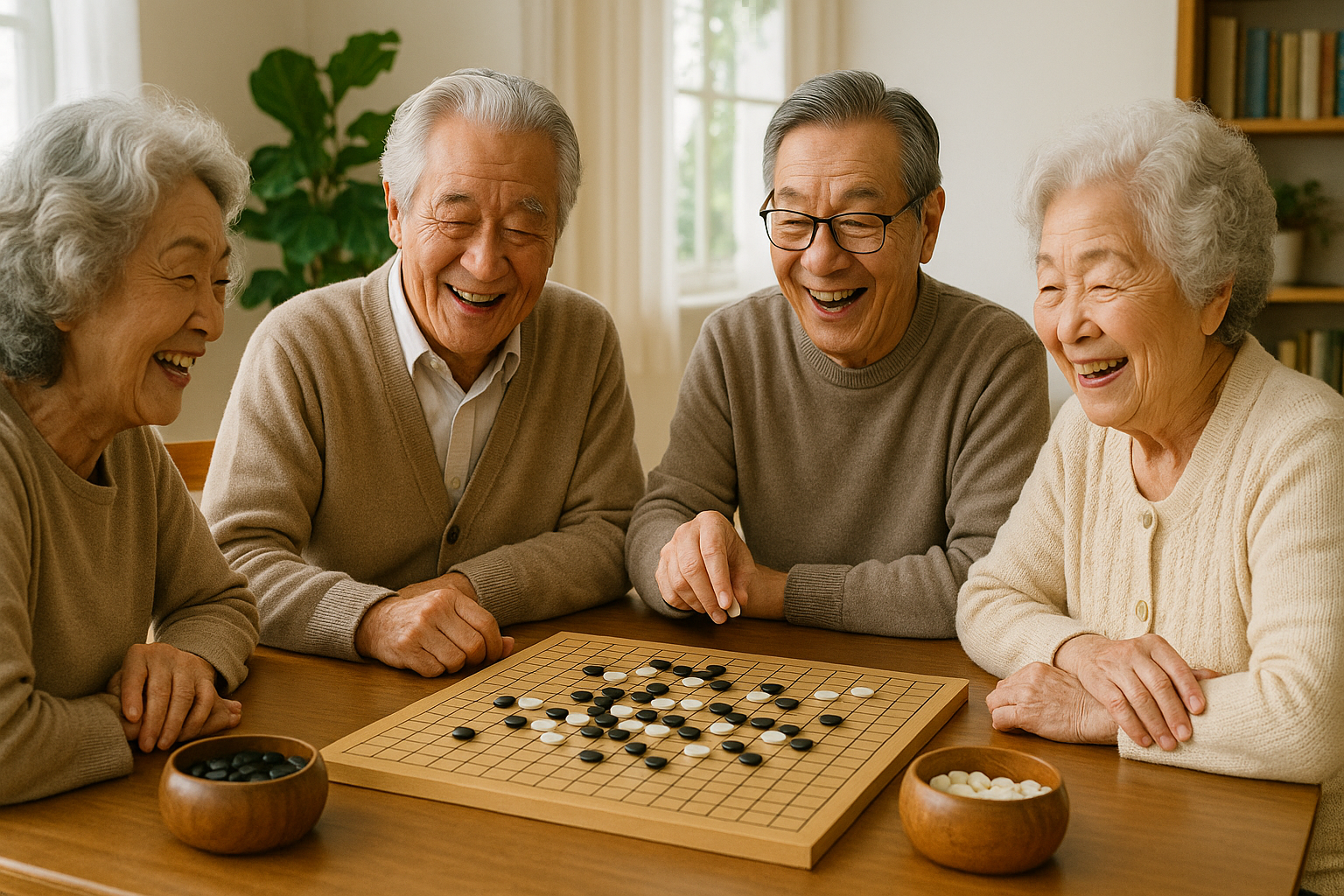 “고요한 승부의 미학” – 시니어 바둑 동호회에서 찾은 인생의 한 수