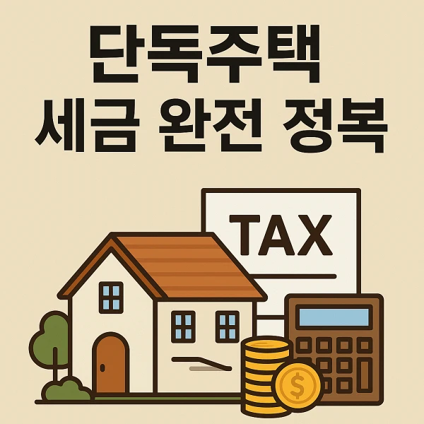 단독주택 세금 완전 정복