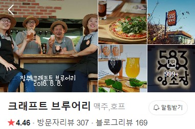 크래프트 브루어리 플레이스