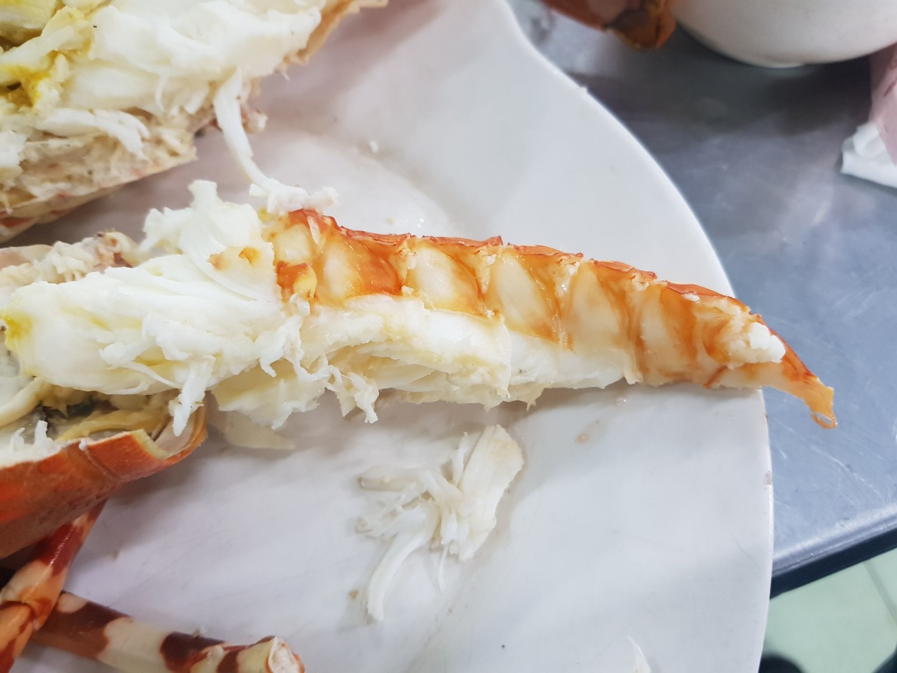 동나이 롱탄 로컬 맛집 LAU CUA TUAN - 크레이피시 살코기