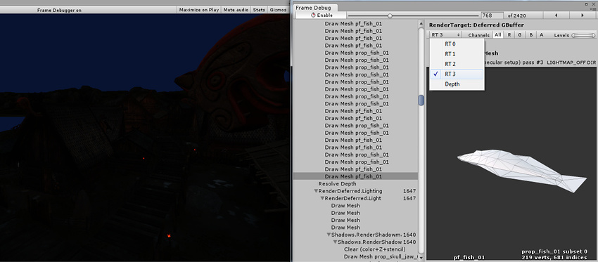 코더제로 유니티 최적화 그래픽스 퍼포먼스 최적화 이미션 간접 조명 버퍼