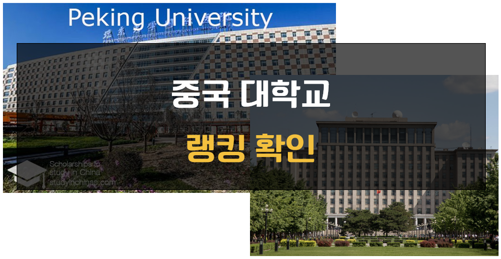 중국 유명 대학교