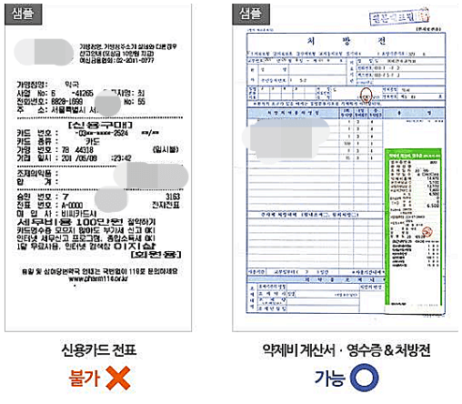 실손 보험 청구시 공통 서류