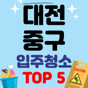 대전 중구 입주청소 이사청소 원룸청소 전문 후기 업체 추천 견적 비용 비교 TOP 5