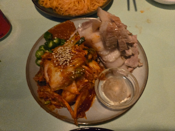 을지잔치 4만원 4인코스 사진