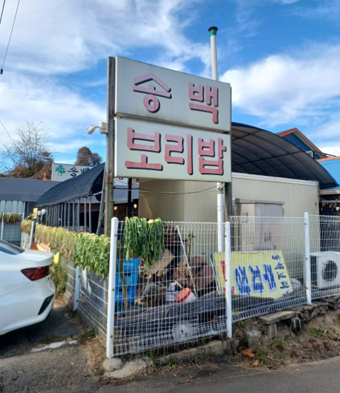 송백보리밥