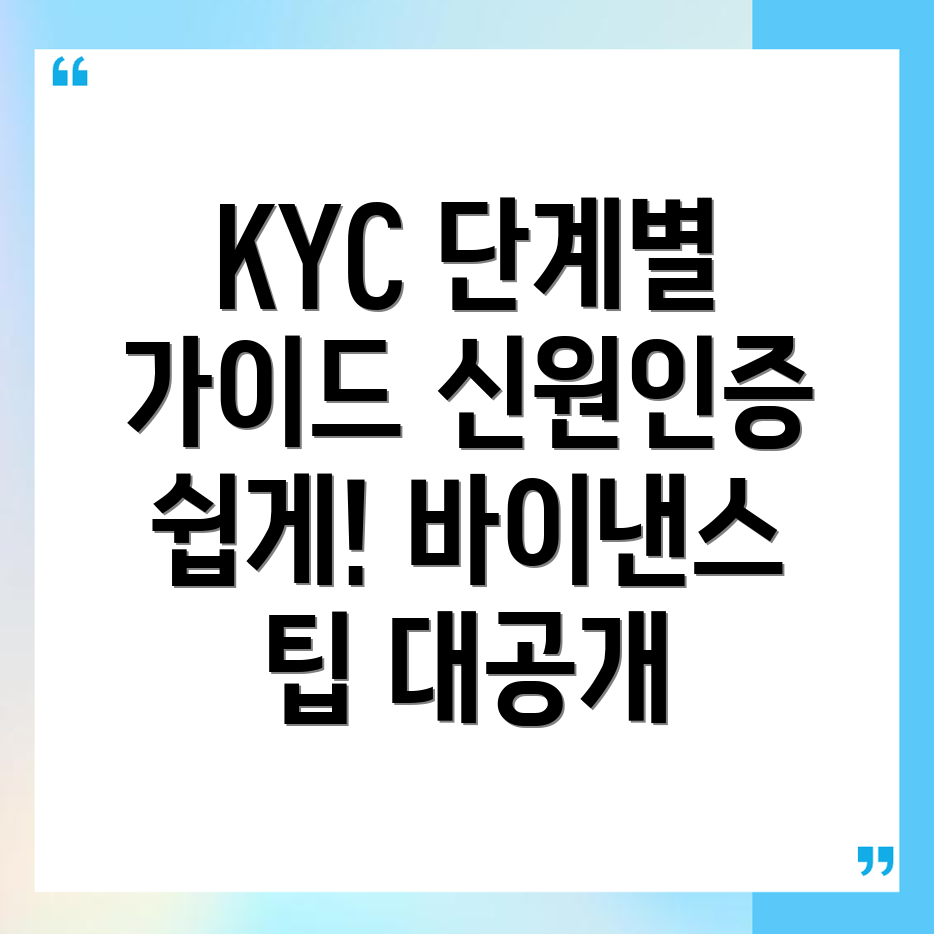 바이낸스 KYC