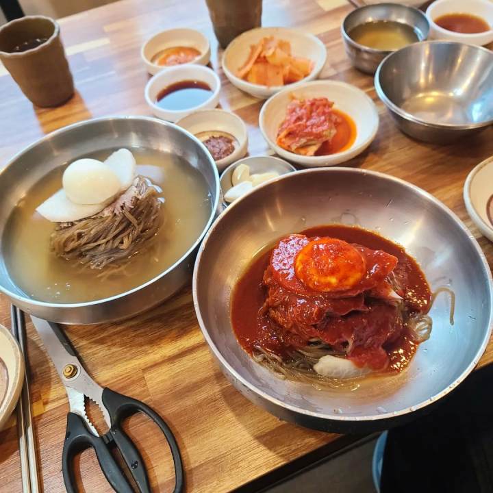 양평 식당 평양냉면 평냉 44년 전통 완자 편육 빈대떡 전설의 맛 맛집 추천