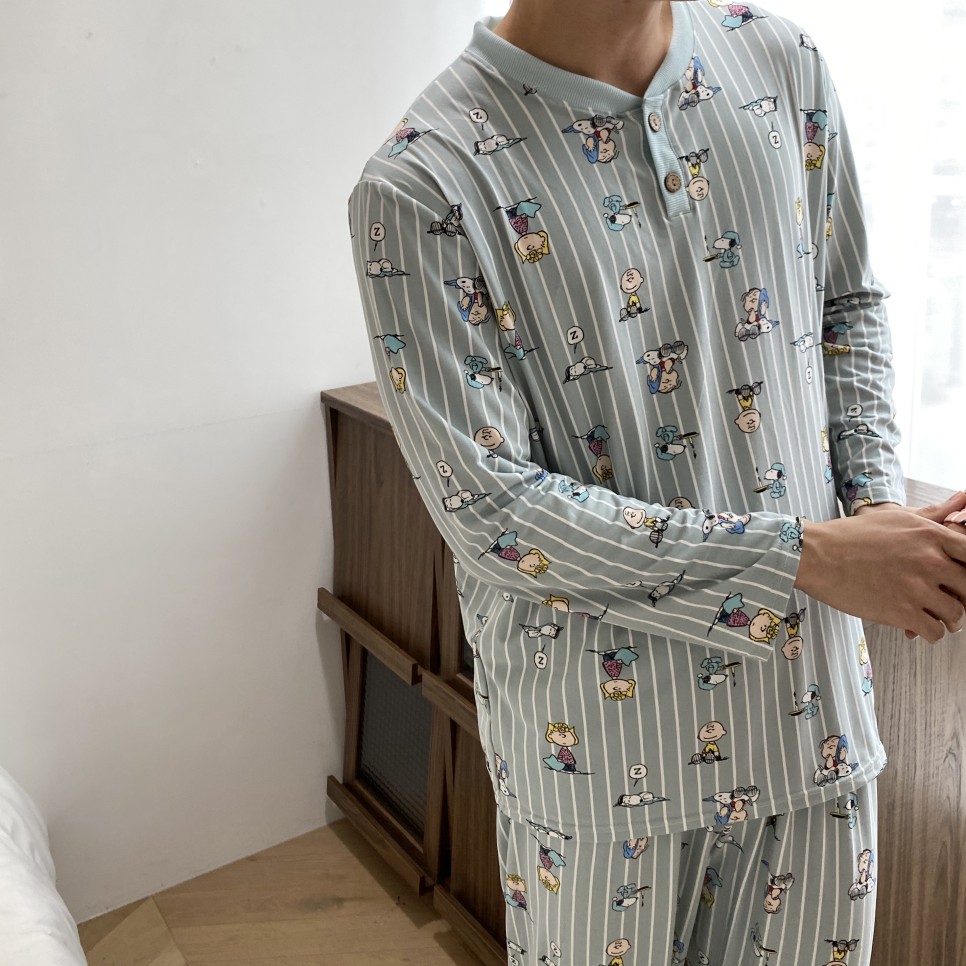 기모 원피스 잠옷 [시즌OFF] 피치기모 겨울 2