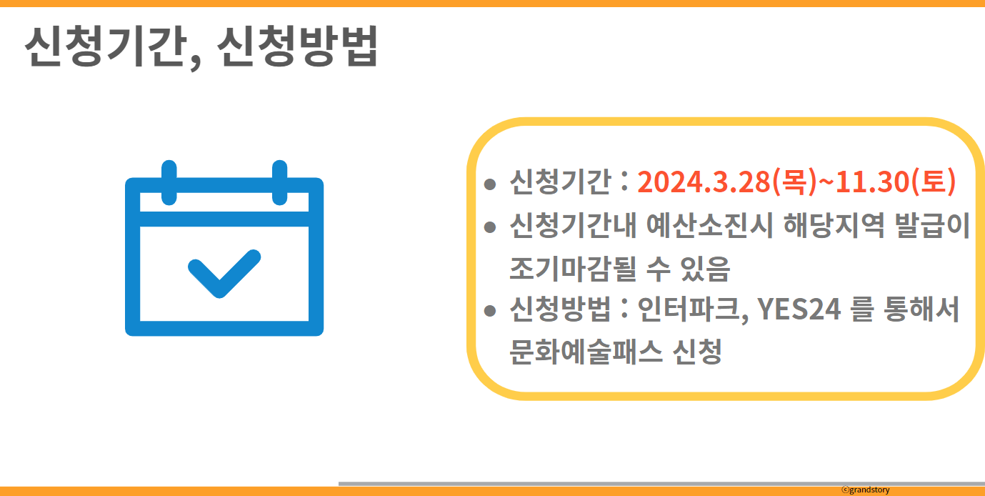 청년문화예술패스신청