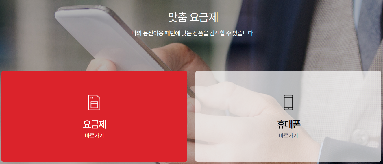 맞춤 요금제