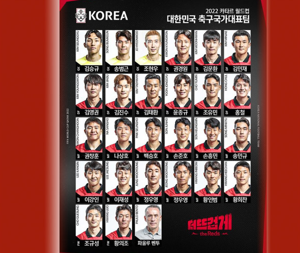  월드컵 11월 28일 일정 대한민국 가나 스페인 독일 크로아티아 등