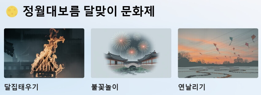 정월대보름 달맞이 문화제 ppt 이미지