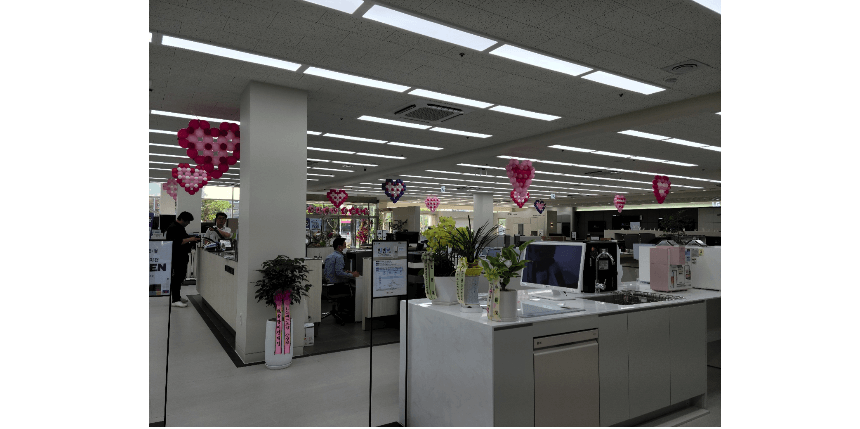 LG 베스트샵 노은점 내부 사진