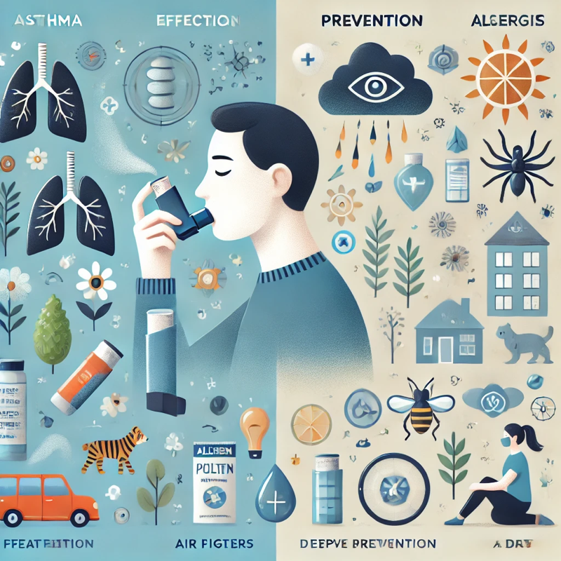 천식 &amp; 알레르기 동시 관리법! 효과적인 치료와 예방법