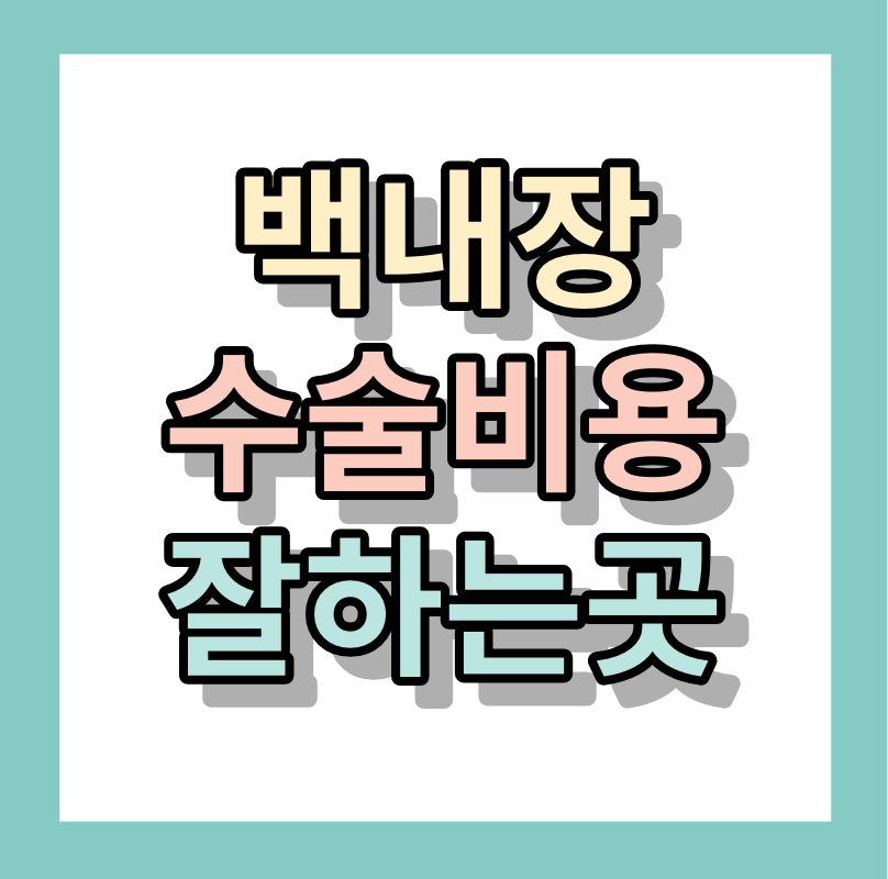 백내장수술비용 ㅣ 백내장수술 ㅣ백내장수술잘하는곳