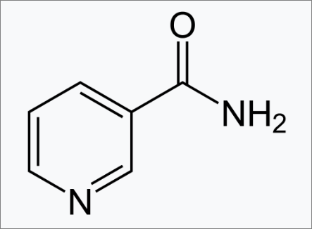 니코틴아마이드 분자구조