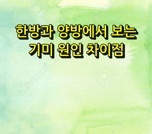 기미 원인