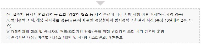 택시운전 자격시험