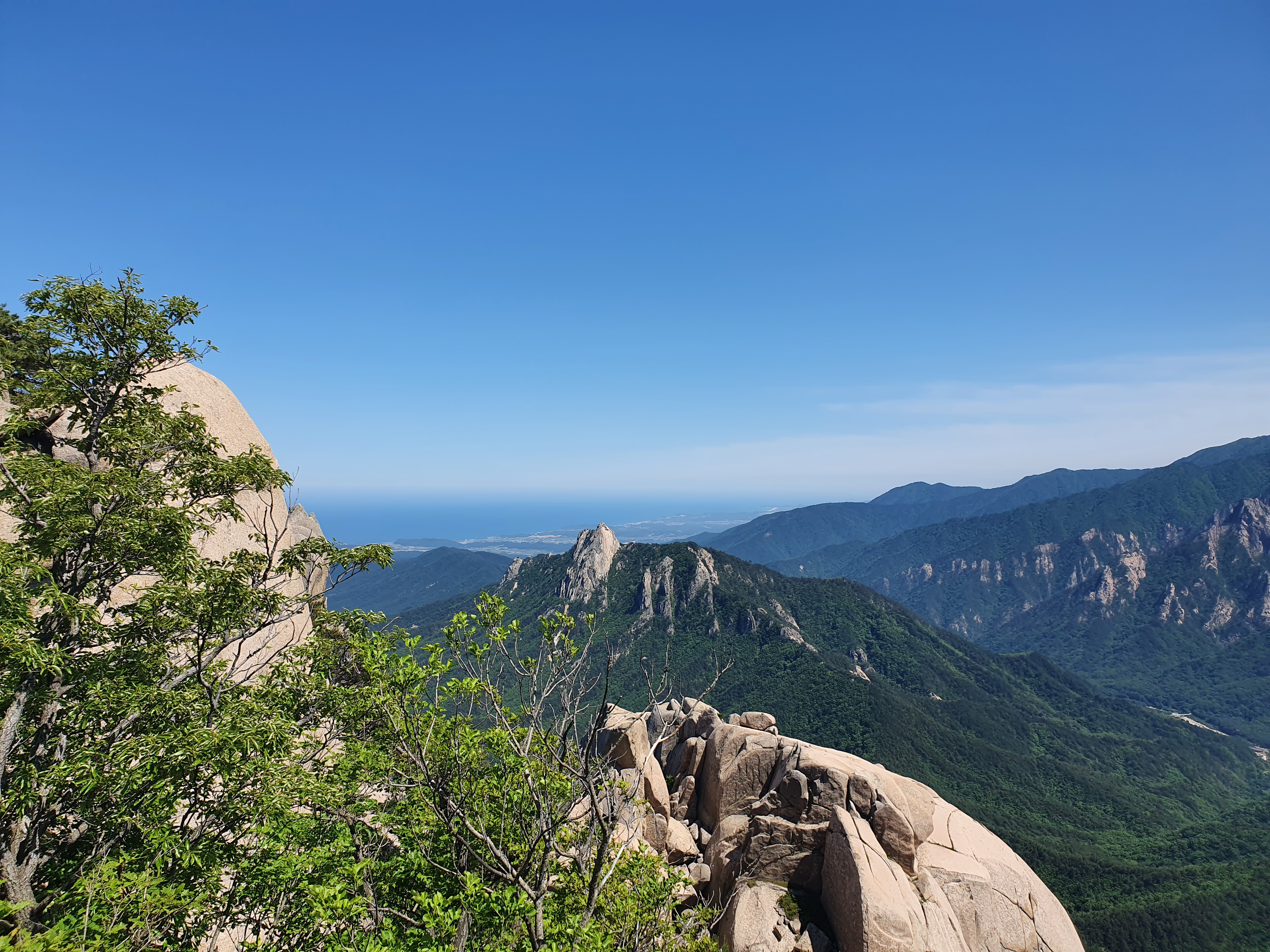 울산바위 정상 주변