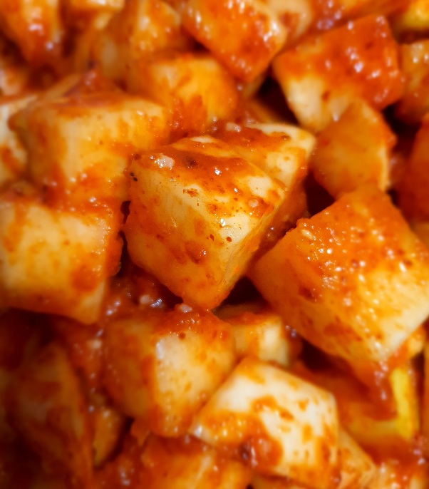  깍두기 맛있게 담는법  깍두기 황금 레시피