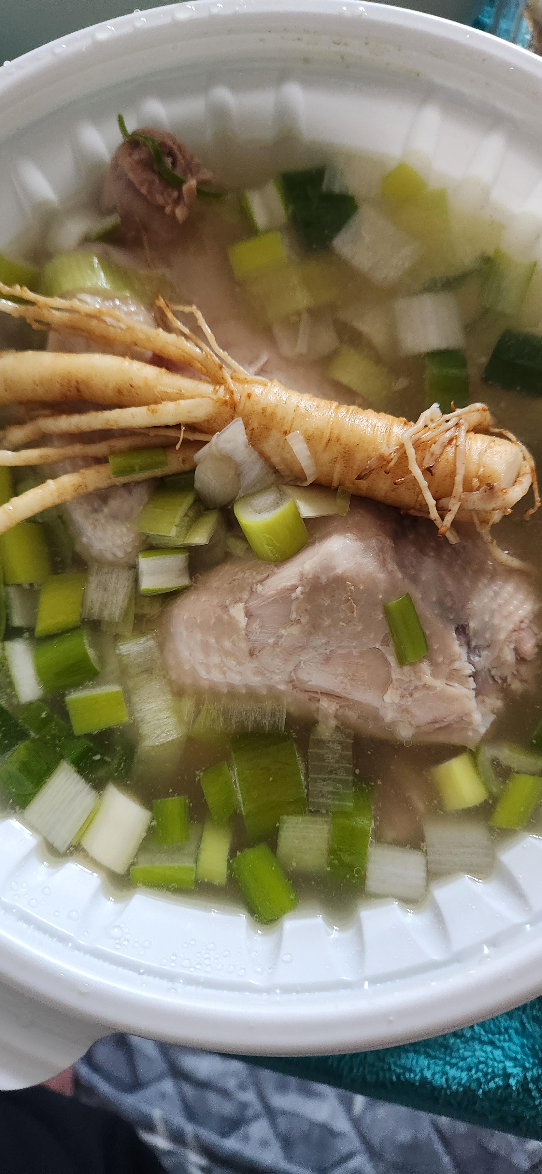  군산 왕대박소머리국밥 삼계탕 배달후기 오식도 비응도 맛집 몸보신