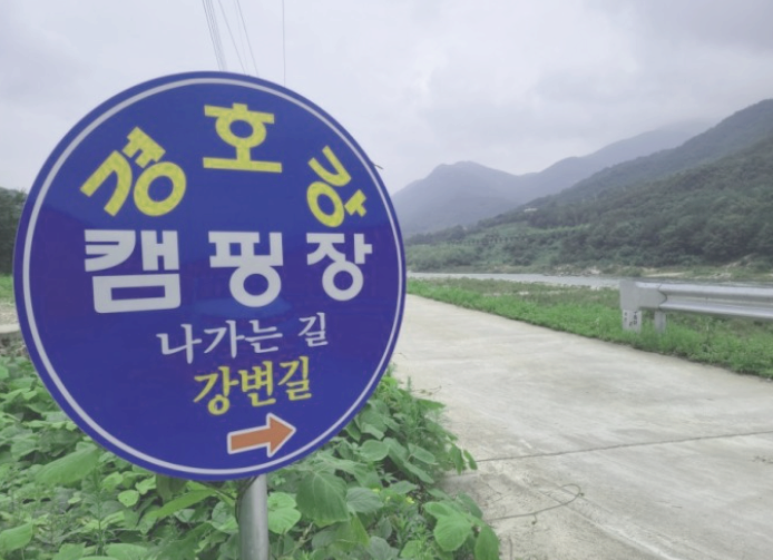  산청 경호강 캠핑장 이용후기 장점과 단점 (feat. 편백나무)