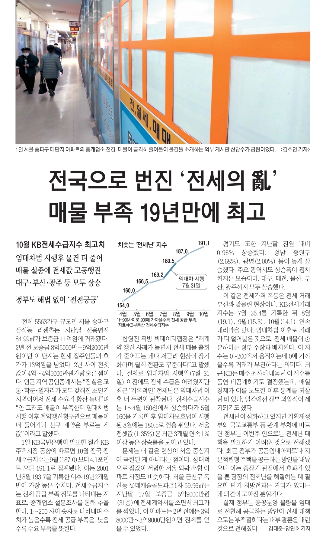  부동산 관련 일간 신문 뉴스