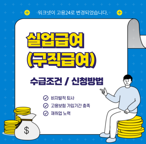 실업급여 수급조건 및 신청방법