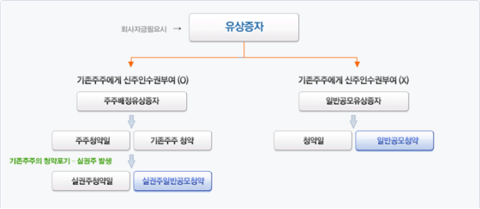 유상증자