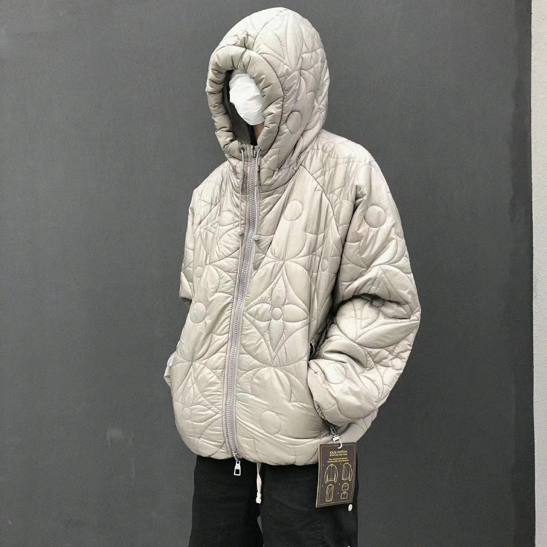  [LOUIS VUITTON] 루이비통 모노그램 리버서블 푸퍼 패딩 자켓 1A7XO8
