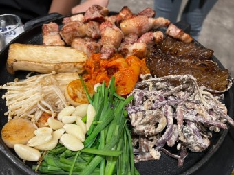 한돈 한판 모듬